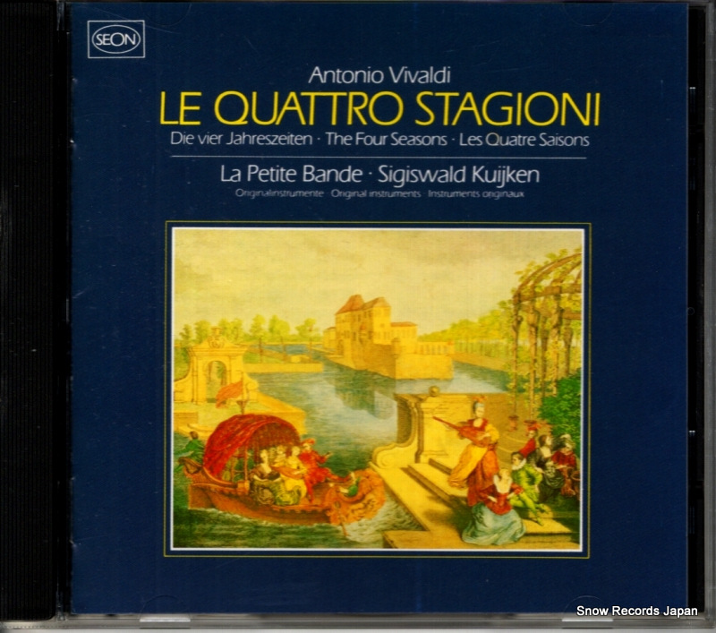 LA PETITE BANDE / SIGISWALD KUIJKEN vivaldi; le quattro stagioni BVCC-1848