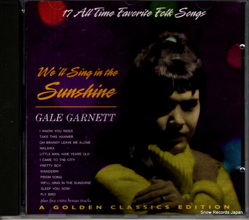GARNETT, GALE we'll sing in the sunshine COL-5864