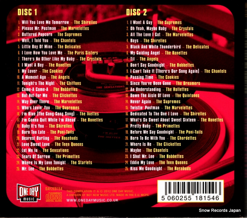 V/A will you love me tomorrow DAY2CD154