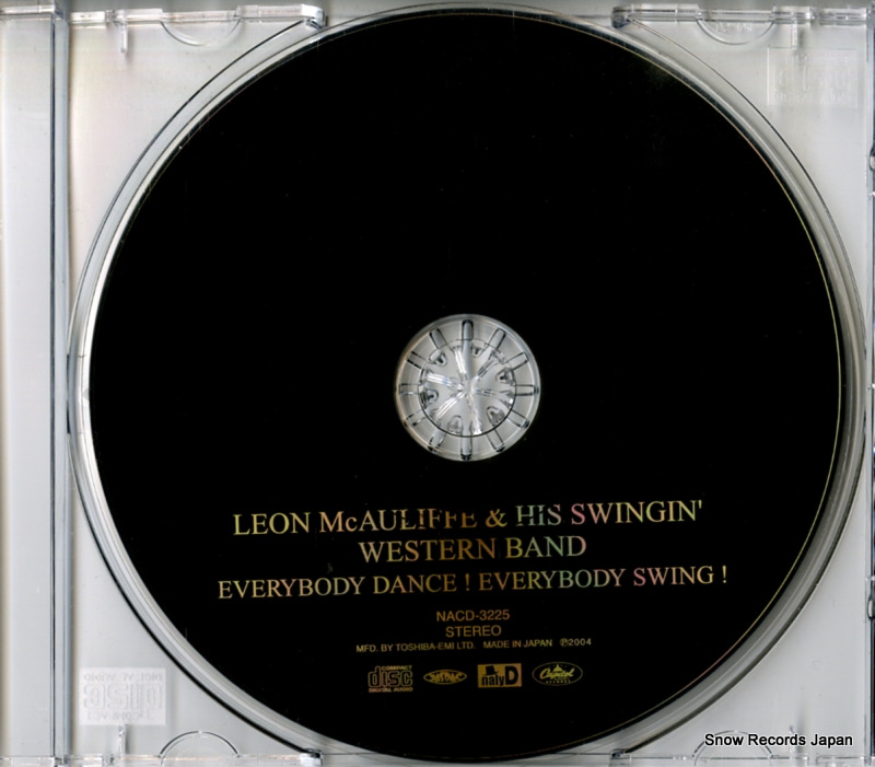 MCAULIFFE, LEON, AND HIS SWINGIN' WESTERN BAND everybody dance! everybody swing! NACD-3225