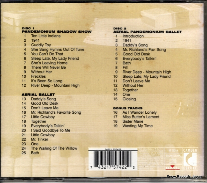 NILSSON, HARRY pandemonium shadow show, aerial ballet, and aerial pandemonium ballet 74321757422