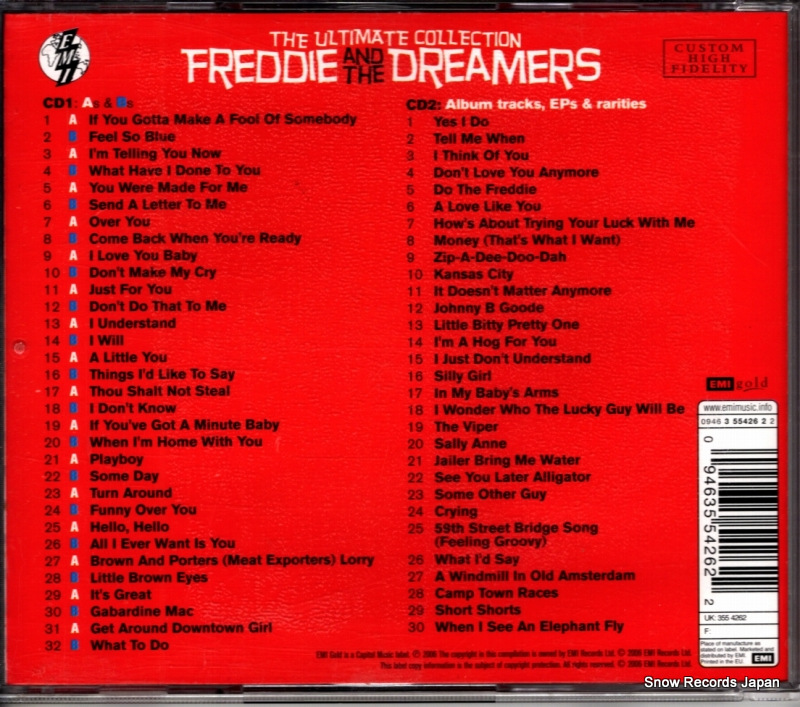 FREDDIE, AND THE DREAMERS the ultimate collection 094635542622