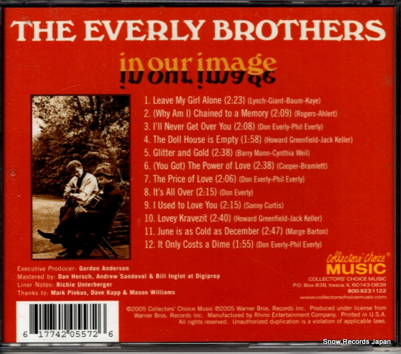 EVERLY BROTHERS, THE in our image CCM-557