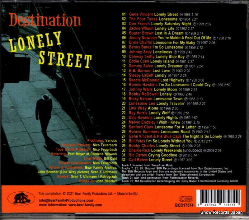 V/A destination lonely street BCD17574