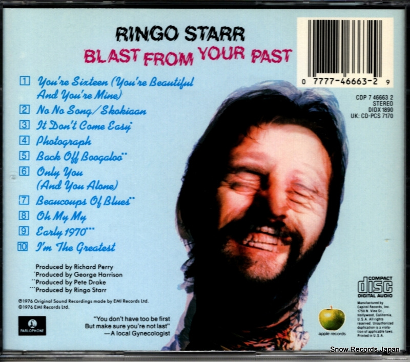 STARR, RINGO blast from your past CDP7466632