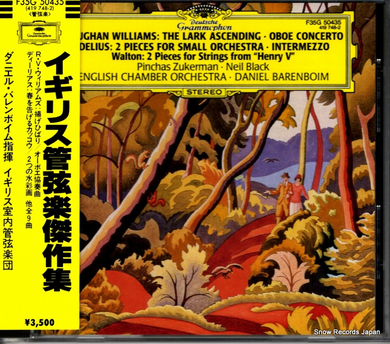 BARENBOIM, DANIEL vaughan williams; the lark ascending F35G50435