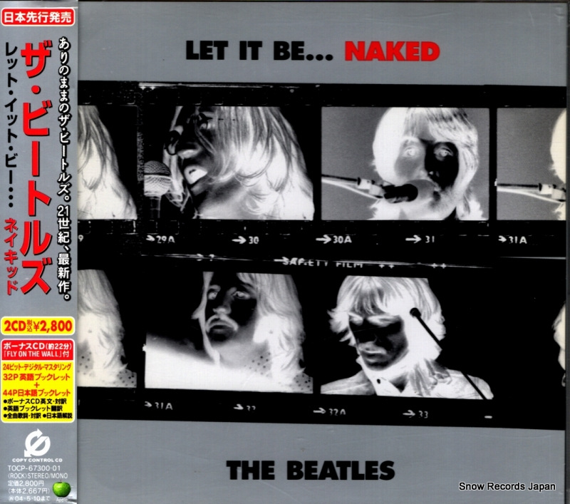 BEATLES, THE let it be...naked TOCP-67300