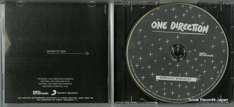 ONE DIRECTION midnight memories 88883774062
