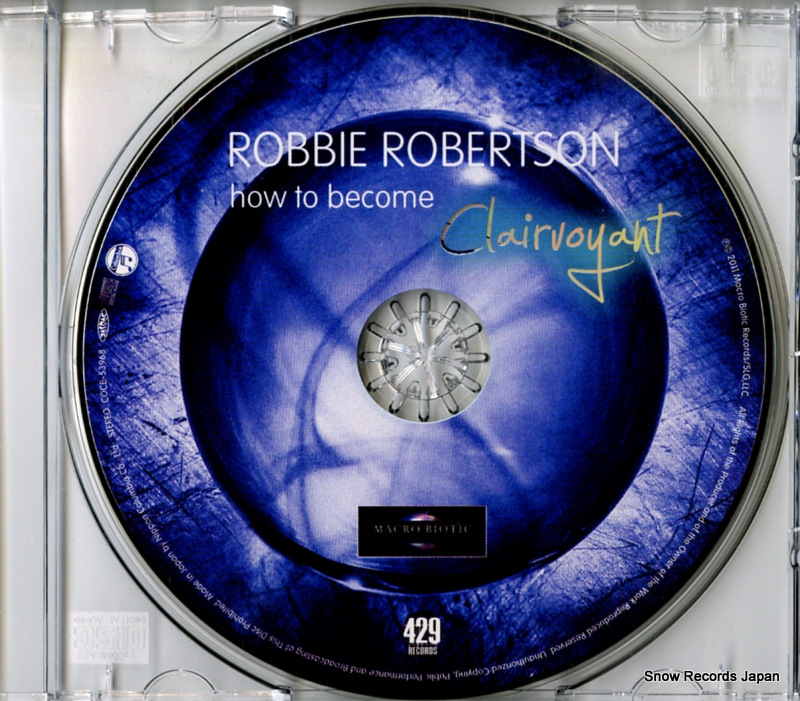 ROBERTSON, ROBBIE how to become clairvoyant COCB-53968