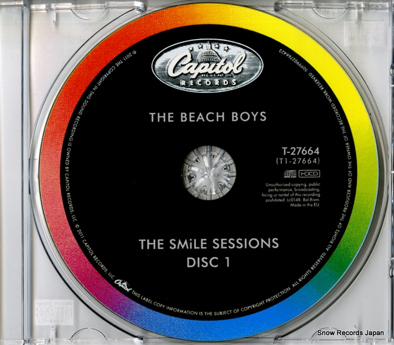 BEACH BOYS, THE the smile sessions 5099902766324