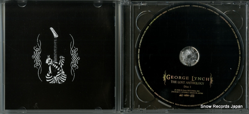 LYNCH, GEORGE the lost anthology ZACB-9017