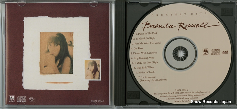 RUSSEL, BRENDA greatest hits 7502153962