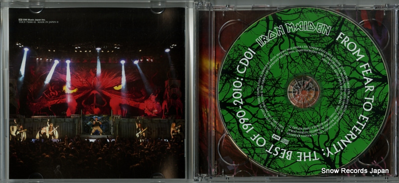 IRON MAIDEN from fear to eternity the best of 1990-2010 TOCP-71080