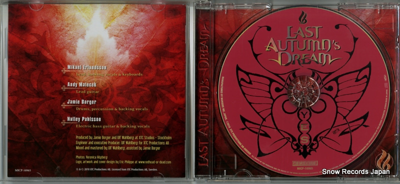 LAST AUTUMN'S DREAM yes MICP-10965