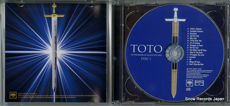 TOTO in the blink of an eye 1977-2011 SICP20284
