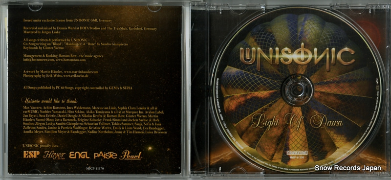 UNISONIC light of dawn MICP-11170