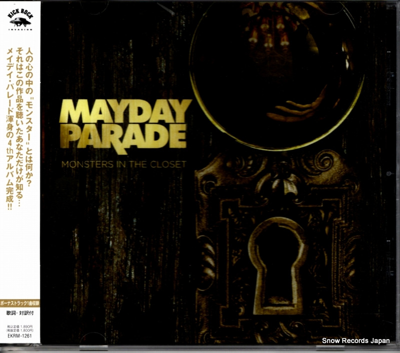 MAYDAY PARADE monsters in the closet EKRM-1261