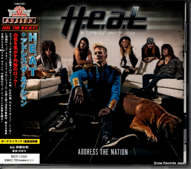 H.E.A.T address the nation MICP-11050