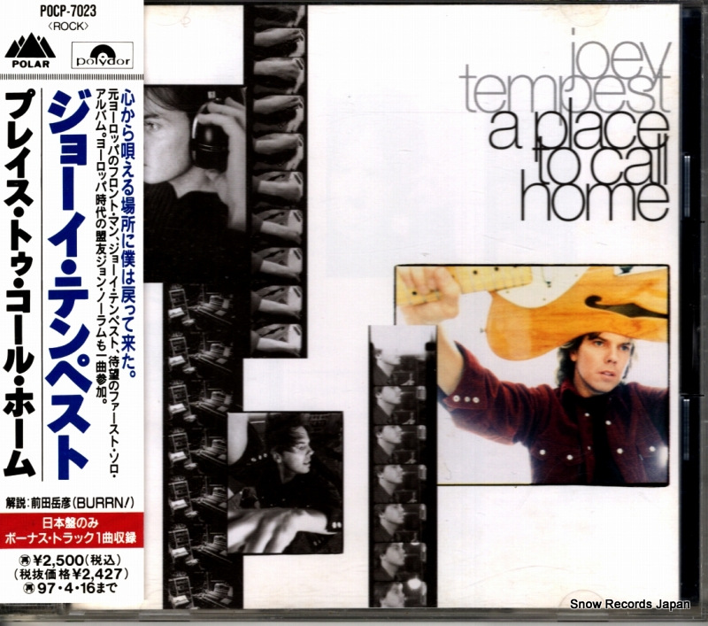 TEMPEST, JOEY a place to call home POCP-7023