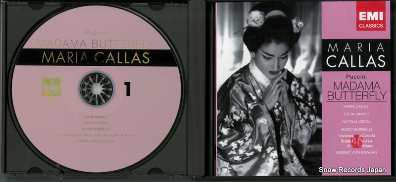 CALLAS, MARIA puccini; madama butterfly TOCE-13597