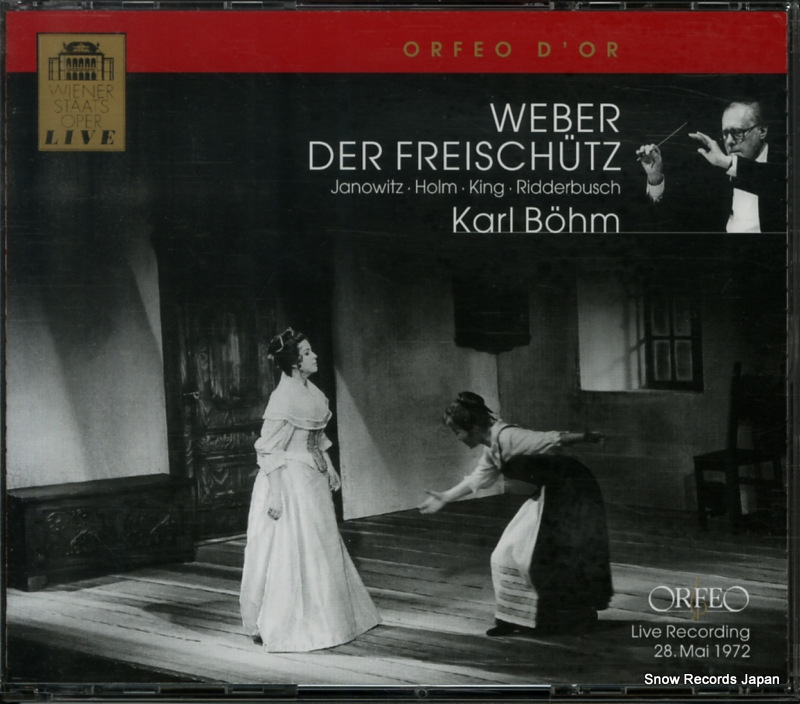 BOHM, KARL weber; der freishutz C732072I