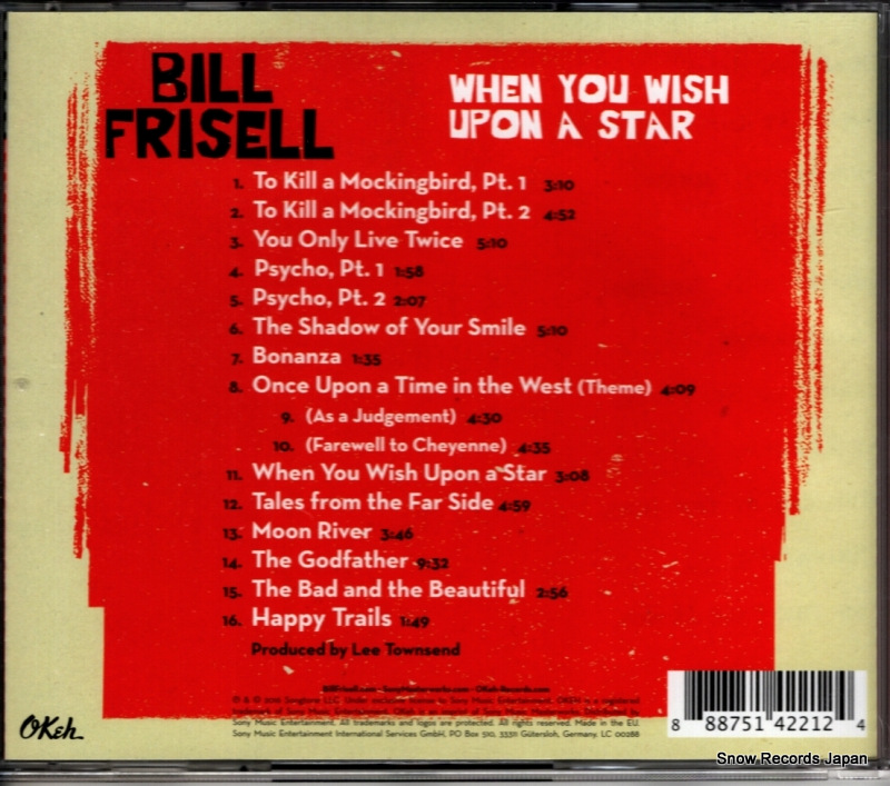 FRISELL, BILL when you wish upon a star 88875142212
