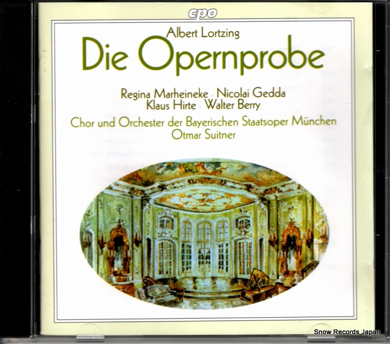 SUITNER, OTMAR lortzing; die opernprobe 999557-2