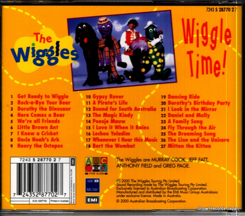 WIGGLES, THE wiggle time! 724352877027