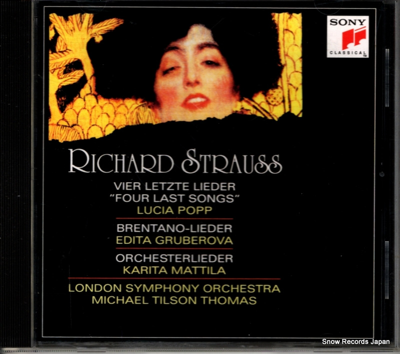 THOMAS, MICHAEL TILSON r.strauss; vier letzte lieder 
