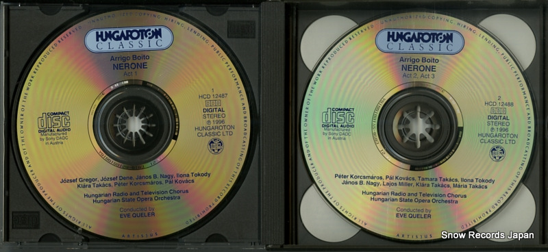 QUELER, EVE boito; nerone HCD12487-89