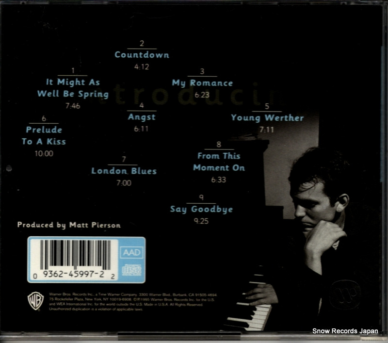 MEHLDAU, BRAD introducing 945997-2