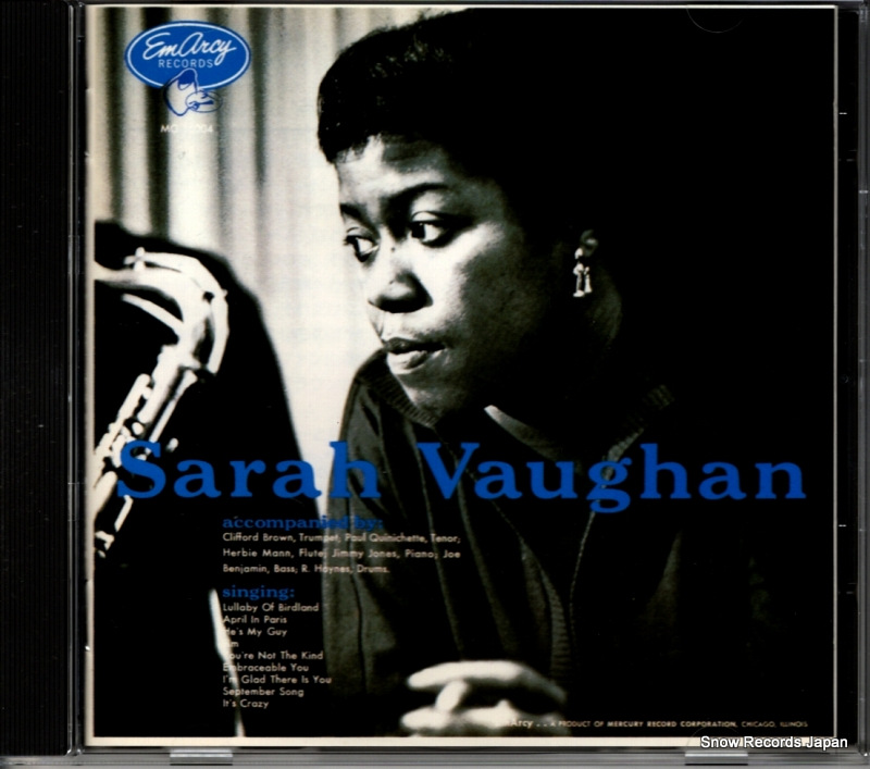 VAUGHAN, SARAH sarah vaughan UCCU-9079