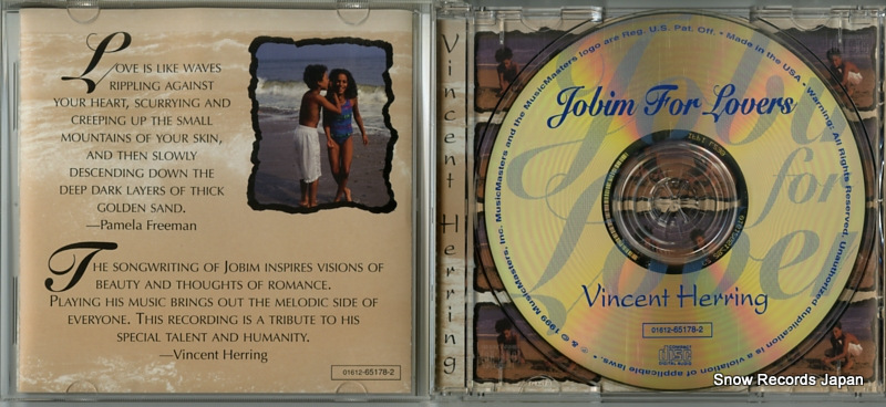 HERRING, VINCENT jobim for lovers 01612-65178-2