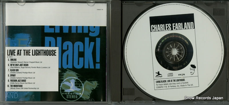 EARLAND, CHARLES the lighthouse / living black! CDBGPD118