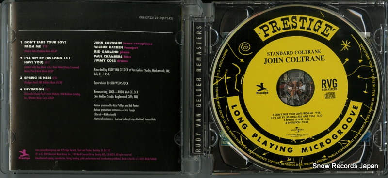 COLTRANE, JOHN standard coltrane 0888072312210