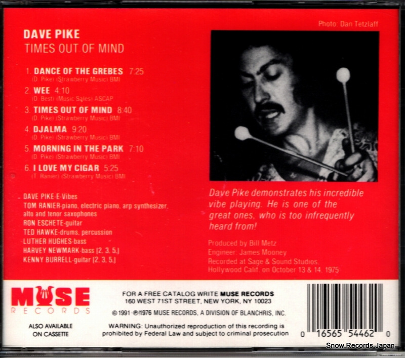 PIKE, DAVE times out of mind MCD5446