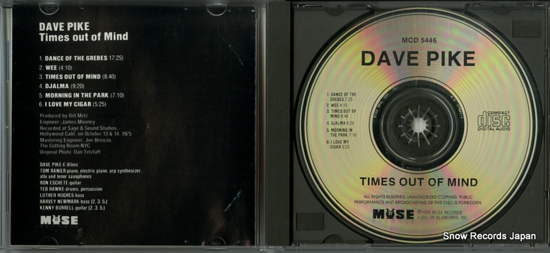 PIKE, DAVE times out of mind MCD5446