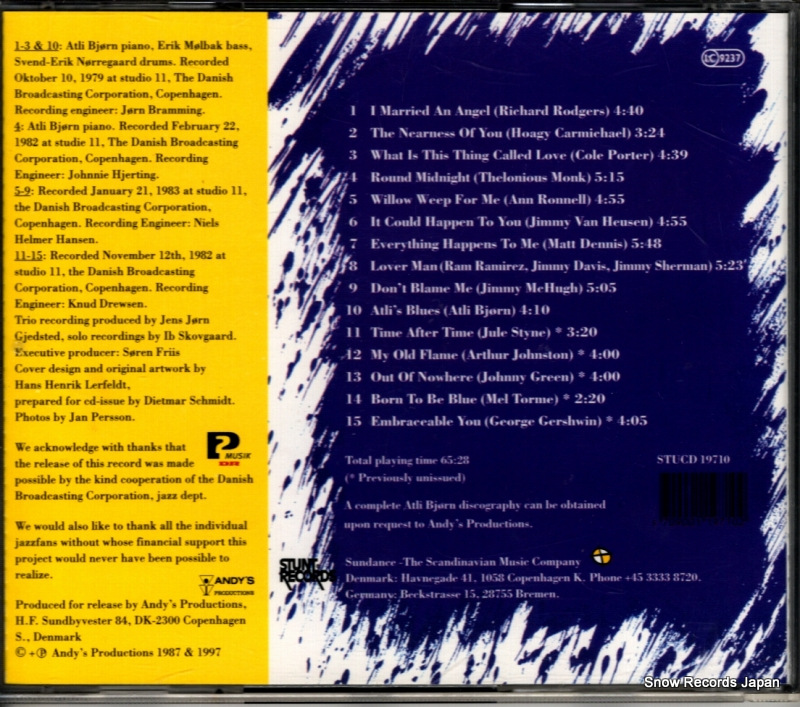 BJORN, ATLI atlicity STUCD19710