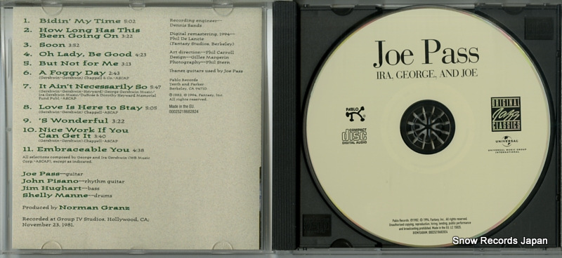 PASS, JOE ira, george, and joe 00025218682824