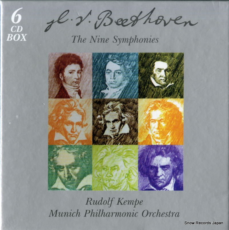 ɥա beethoven; the nine symphonies DB707082