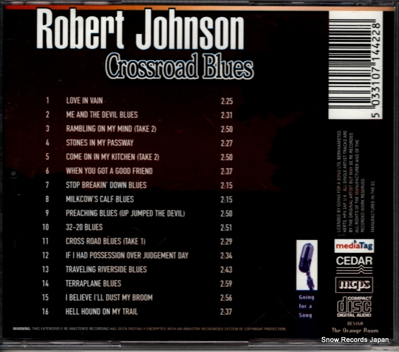 JOHNSON, ROBERT crossroad blues GFS442