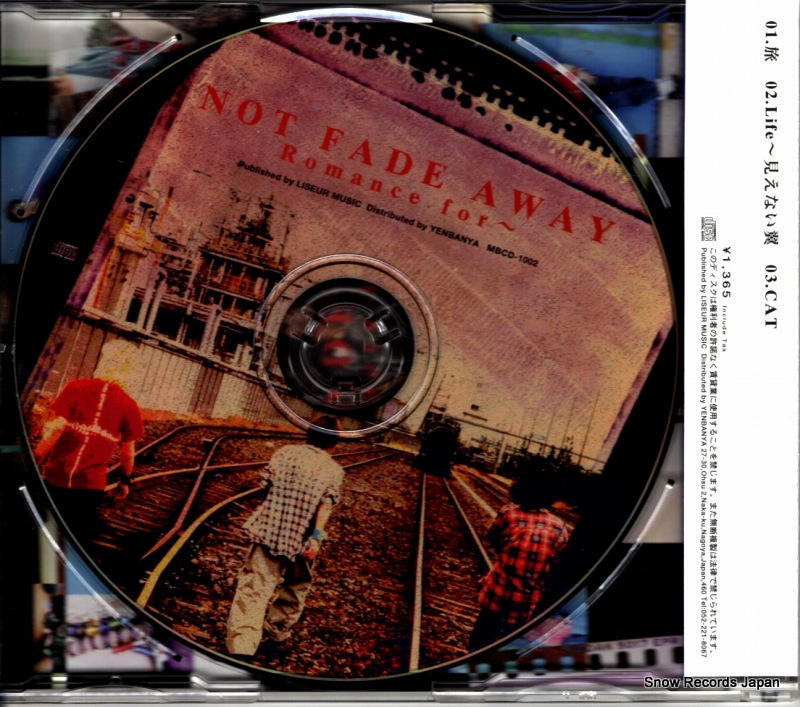 ROMANCE FOR not fade away MBCD-1002