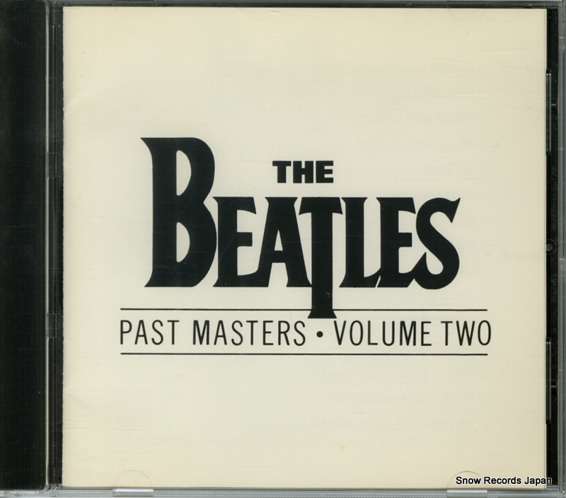 ザ・ビートルズ past masters volume two CDP7900442