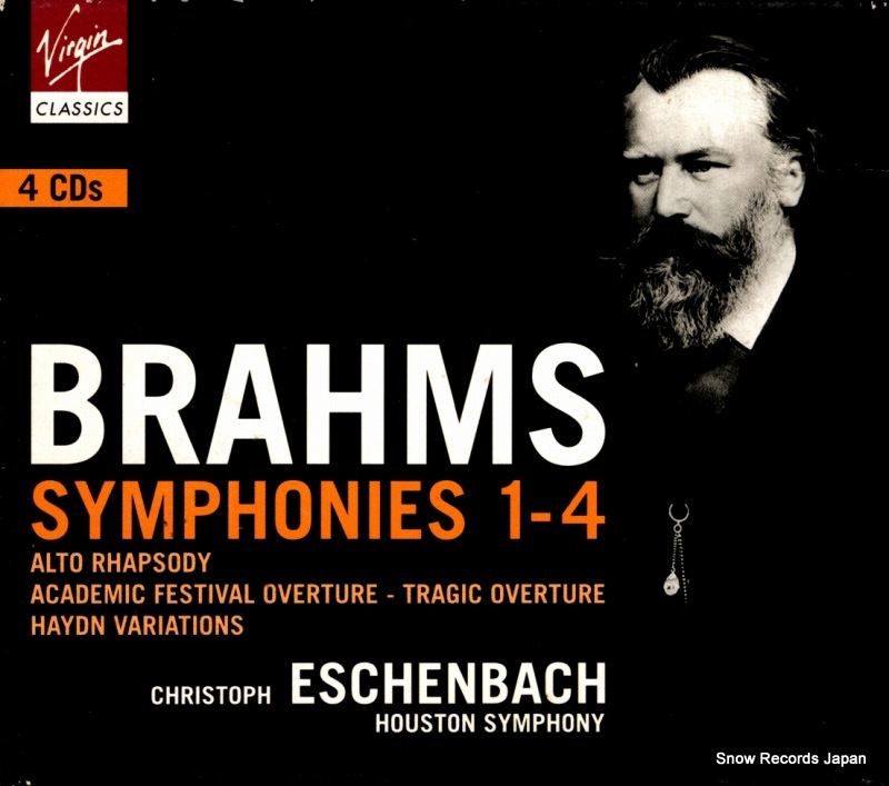 クリストフ・エッシェンバッハ brahms; symphonies 1-4 724356208124