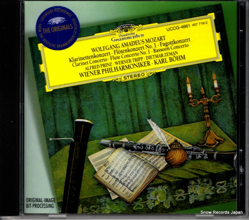 カール・ベーム モーツァルト:クラリネット協奏曲 UCCG-4661