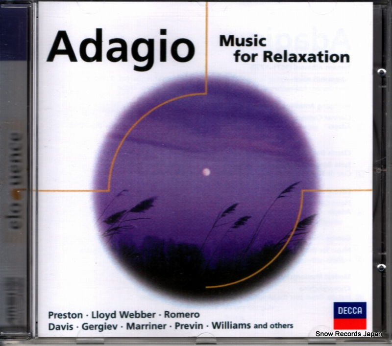 V/A adagio music for relaxation 468129-2