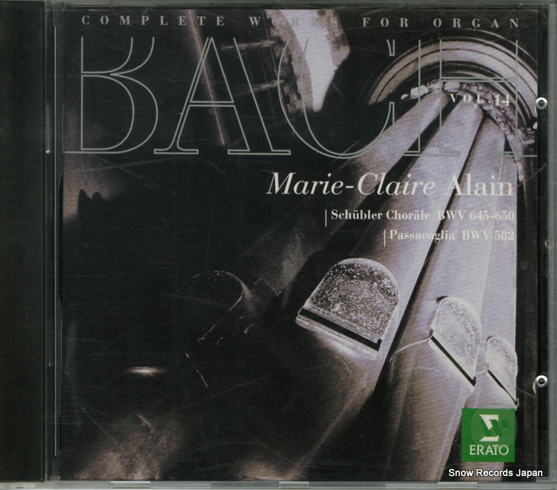 �ޥ꡼�᥯�졼�롦����� bach; complete works for organ, vol. 14 4509-96747-2