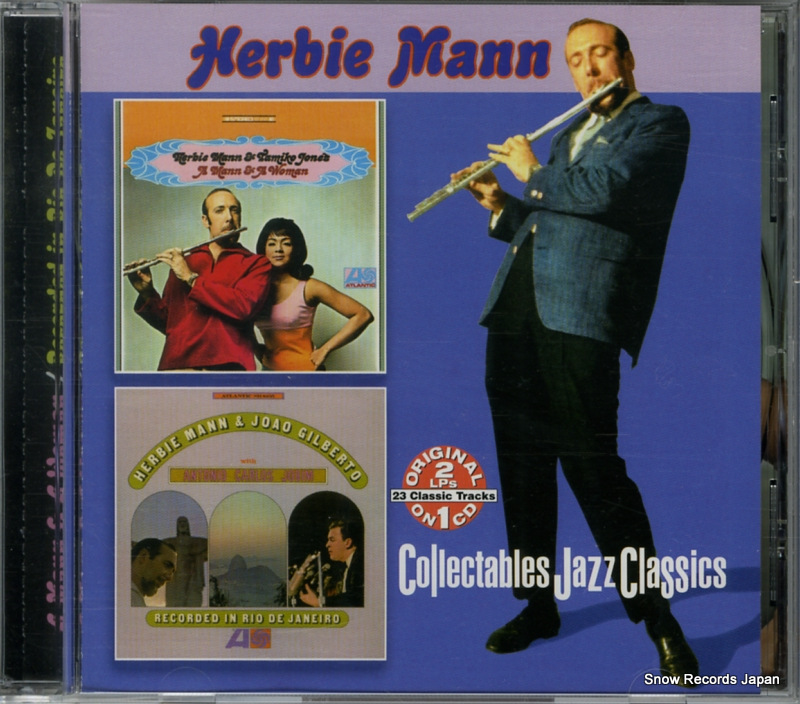 MANN, HERBIE & JONES, TAMIKO a mann & a woman COL-CD-6833