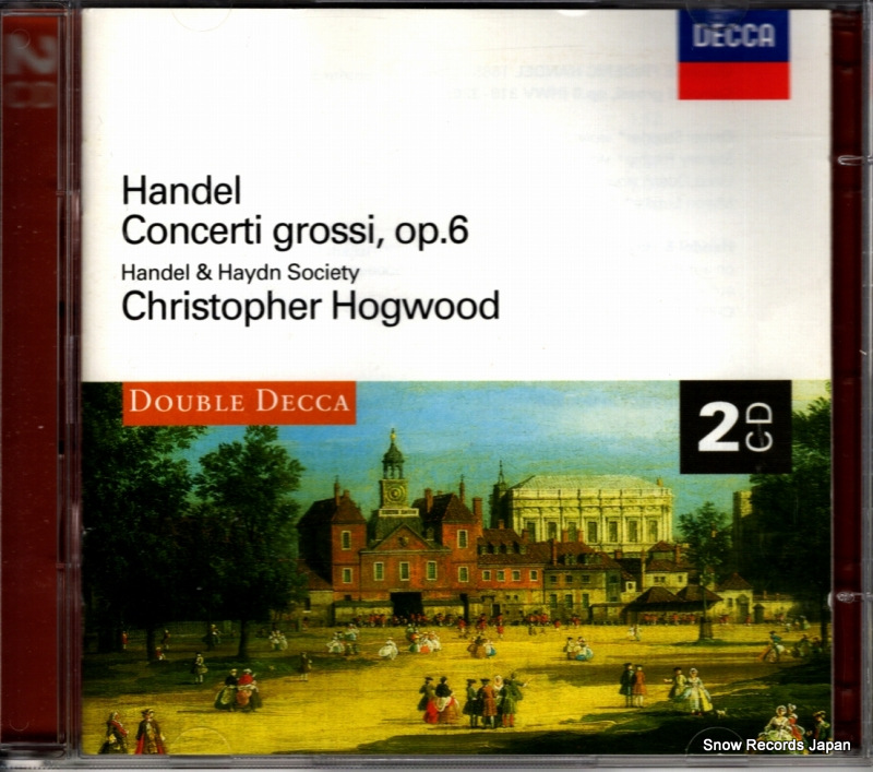 ���ꥹ�ȥե������ۥ����å� handel; concerti grossi, op.6 458817-2