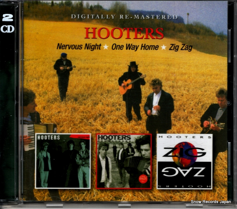 フーターズ nervous night / one way home / zig zag BGOCD1072